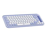 Clavier sans fil - LOGITECH - Pop Icon - Violet - US INTL - 85 touches silencieux