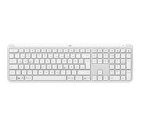 Clavier sans Fil - LOGITECH - Signature Slim K950 - Blanc - QWERTZ - Saisie silencieuse