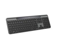 Logitech Clavier sans fil Signature Slim Solar+ Bluetooth AZERTY autonomie 10 ans Graphite