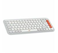 Clavier Sans fil Mini - LOGITECH - 920-013069 POP ICON KEYS - Bluetooth - Blanc - QWERTY Espagnol