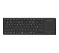 Clavier sans fil MOBILITY Azerty USB 2.4 GHz Compatible Smart TV Noir Noir G