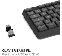 Clavier sans fil - MOBILITY LAB - Deluxe - AZERTY - Noir