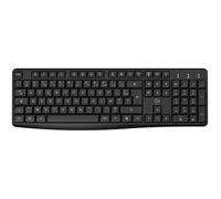 Mobility Lab - ML313979 - Clavier sans Fil Deluxe Keyboard - Récepteur USB et USB-C, Frappe précise, Touches Souples et silencieuses, Pavé numérique, Disposition AZERTY - Noir