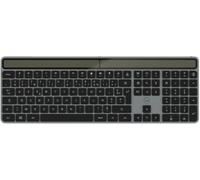 The Mobility Lab Clavier KS720W – Sans-fil solaire AZERTY 3x BT 17 raccourcis Recharge USB-C Noir