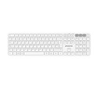 Clavier sans fil multi-appareils Phoenix K300 Blueooth Dual et 2,4 GHz QWERTY (blanc)