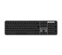 Clavier sans fil multi-appareils Phoenix K300 Blueooth Dual et 2,4 GHz QWERTY (Gris)