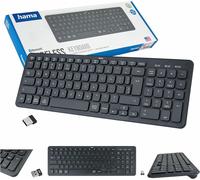 Clavier Sans Fil Multi-Device Wk-300 Noir (Puce Qwerty Polonaise, Sans Fil, Récepteur Usb, Bluetooth, Numérique, Bouton Ai, Alimenté Par Batterie)