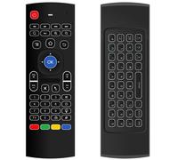 Clavier sans fil MX3 2.4G rétro-éclairé, télécommande Air Mouse, pour boîtier TV, ordinateur intelligent TV 3 Axir, Gyroscope 3 Axir, accélérateur