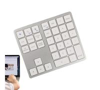 Clavier sans Fil Portable - Clavier mécanique Compact à 35 Touches - Utilisation silencieuse et du Clavier numérique d'ordinateur, Petit Clavier mécanique