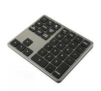 Clavier sans fil portable, clavier numérique sans fil | Clavier à petits chiffres à 35 touches | Utilisez un clavier numérique sans silencieux pour une saisie pour un PC personnel