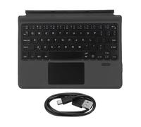 Clavier sans fil - QIILU - Pour Microsoft Surface Go 3/2 - Rechargeable - Ergonomique - Pavé tactile intégré
