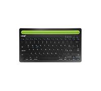 Clavier sans fil QWERTY , Compatible iOS / Android / Windows Noir