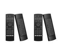clavier sans fil r¿¿tro-¿¿clair¿¿, t¿¿l¿¿commande intelligente, RF 2.4 ghz, pour X96 Tx3 H96 Android TV Box