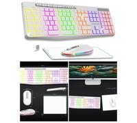 Clavier sans fil - R-TYPE - AZERTY - RGB - IPX4 - Souris 1600dpi