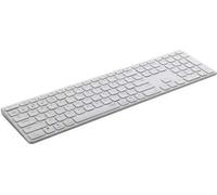 Clavier sans fil Rapoo E9800M, structure en X, multimode, Bluetooth, 2.4 GHz, blanc