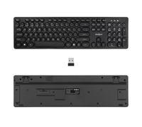 Clavier sans fil Rebel WK100 avec touches à membrane, USB 2.0