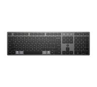 Clavier sans fil rechargeable multi-appareil HP 725 Boostez votre productivité grâce à ce clavier sans-fil à recharge ultra-rapide, résistant aux