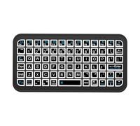 Clavier sans fil rétroéclairé,Clavier rétroéclairé sans fil | Petit clavier BT pour ordinateur portable, luminosité réglable,Clavier de tablette, claviers d'ordinateur silencieux pour les voyages, plu