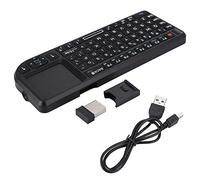 Clavier sans Fil rétroéclairé USB, pavé Tactile 2,4 GHz/Clavier Ultra-Mince Rechargeable pour Clavier Tactile pour PS3 / 4, 360