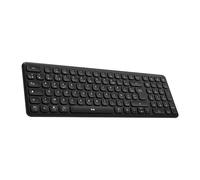 T'nB - Clavier sans Fil Slim Pro, Connexion Multi-Appareils en Simultanée, Connexion Bluetooth ou Dongle USB, Compact et Léger, Compatible Windows/Mac, Batterie Rechargeable Longue Durée - Noir