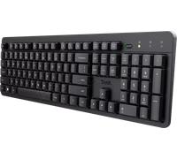 Trust Clavier sans fil ODY II – Silencieux AZERTY, résistant aux éclaboussures – Noir