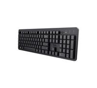 Clavier sans fil Trust Ody II RF 2.4GHz AZERTY Français Noir - Membrane, Touches silencieuses, Portée 10m, Autonomie AAA, Windows/macOS/ChromeOS