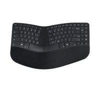 Clavier Sculpté Ergonomique QWERTZ (DE) - Noir - Sans Fil