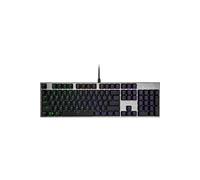 Clavier SK652 SK-652-GKTR1-US Avec Fil USB QWERTY US Gris Métal