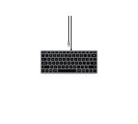 Clavier Slim W1 ST-UCSW1M Filaire USB-C QWERTY Noir