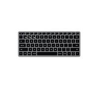 Clavier SLIM X1 Bluetooth USB-C QWERTY Rétroéclairé et Compact Gris