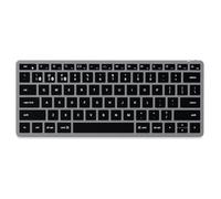 Clavier SLIM X1 Bluetooth USB-C QWERTY Rétroéclairé et Compact Gris