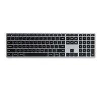 Clavier SLIM X3 Bluetooth USB-C QWERTY Rétroéclairé avec Pavé Numérique Satechi Gris G