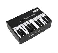 Clavier souple enroulable facilement portable, idéal pour apprendre et pratiquer la musique avec des fonctionnalités amusantes intégrées (A)