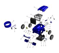 Clavier souple robot Zodiac Vortex 4