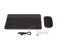 Clavier Souris Ciciglow, 10 Pouces Ultra Fin, Bluetooth 3.0, Double Mode, Rechargeable, Silencieux, Compatible Multiplateforme, DPI 800/1200/1600