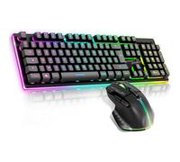Clavier - Souris - Sans fil - Gaming - Rétroéclairage - LED - Spirit of Gamer -