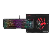 Clavier + souris + tapis de souris A4TECH BLOODY USB B1700 Bloody Bundle Set