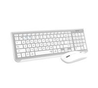 Clavier Subblim SUBKBC-DCEP10 Blanc Espagnol Qwerty QWERTY