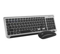Clavier Subblim SUBKBC-DCEP20 Espagnol Qwerty Noir/Gris Espagnol Noir G