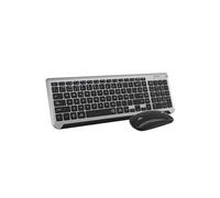 Clavier SUBKBC-DCEP20 Espagnol Qwerty Noir/Gris Espagnol
