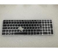 Clavier suédois pour HP EliteBook 850 G4 755 G3 836621-B71 Suédois Finlandais Suède Finlande