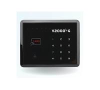 Clavier tactile bt2000 à codes et badges rfid mifare pour gâche électrique