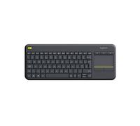 Clavier tactile sans fil K400 Plus - Clavier - sans fil - 2.4 GHz - Anglais