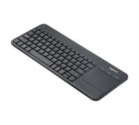 Logitech Wireless Touch Keyboard K400 Plus clavier RF sans fil AZERTY Français Noir