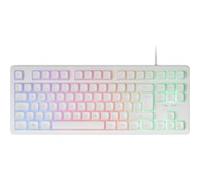 Clavier TKL - H-Mech FRGB Mars Gaming MK023 Anti-ghosting Blanc Langue Française Blanc G