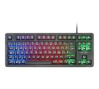 Mars Gaming MK023, Clavier Gaming TKL, Technologie Hybride H-Mech, Éclairage FRGB Rainbow, Anti-ghosting, Compatibilité