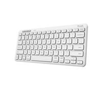 Clavier Trust Lyra RF Wireless + Bluetooth QWERTY Italien Blanc
