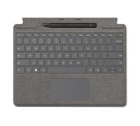 Clavier Type Cover Microsoft Surface Pro (8/9/10/X) + Slim Pen 2 13"" Gris