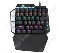 Clavier une main - TD® - Mécanique - Rétro-éclairage - USB - Gaming