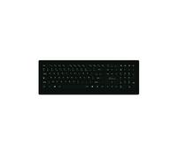 Clavier USB Filaire AZERTY Ultrafin Touches Plates Noir